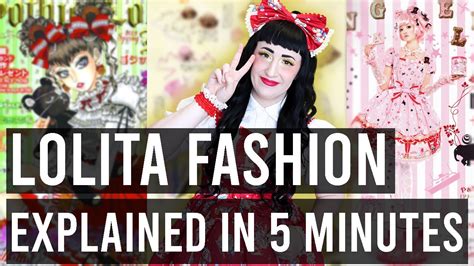 Lolita Fashion Explained In 5 Minutes Youtube