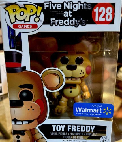 Funko Pop Games Five Nights At Freddys 128 Toy Freddy Walmart
