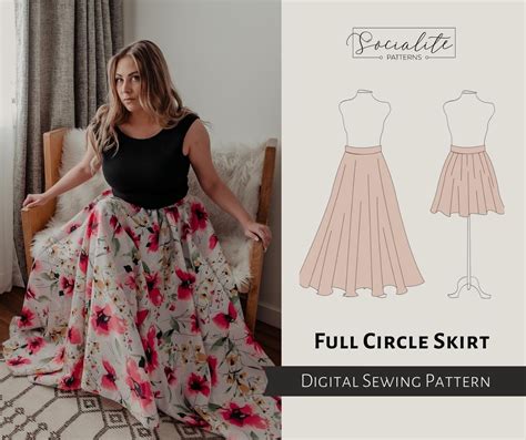 37 Designs Circle Dress Sewing Pattern Kabircharli