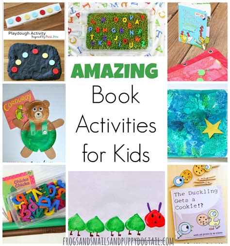 Amazing Book Activities For Kids Fspdt