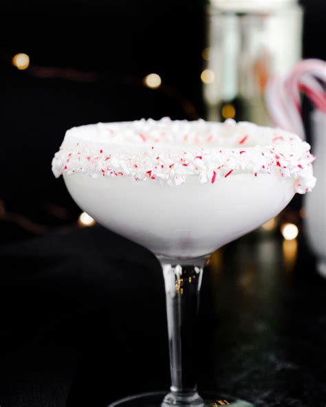 White Chocolate Peppermint Martini Snacks And Sips