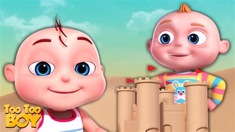 Tootoo Boy Sand Castle Episode Cartoon Animation For Children
