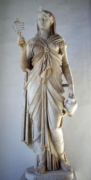 2 Marble Statue Of Isis Early Second Century Ad Capitoline Museums