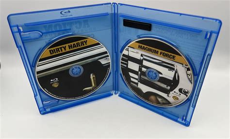 Dirty Harry Magnum Force Double Feature Blu Ray Dvd Clint Eastwood