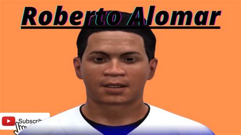 How To Create Roberto Alomar Mlb The Show 22 Youtube