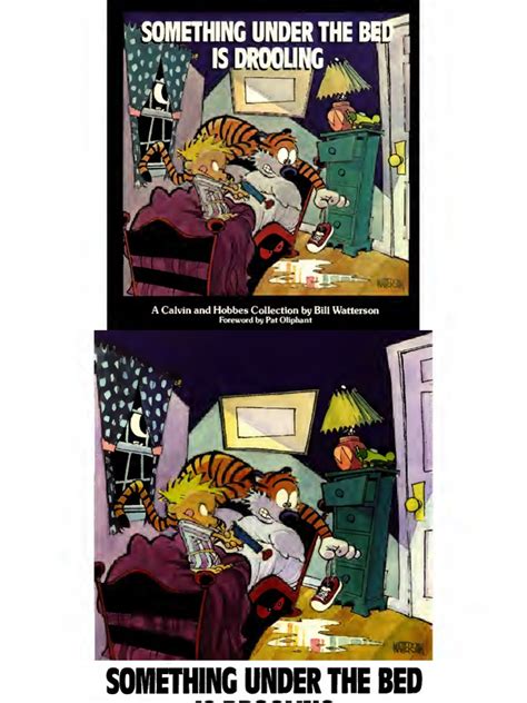 Something Under The Bed Is Drooling Bill Watterson Pdf American