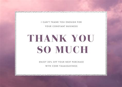 Business Thank You Cards How To Show Your Appreciation 4over4com