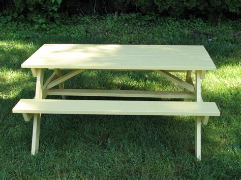 Ana White Preschool Picnic Table With Alterations Diy Projects