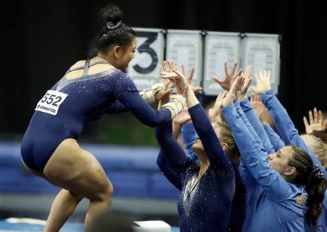 Peng Peng Lee Clinches Ncaa Title For Ucla Gymnastics With Perfect 10