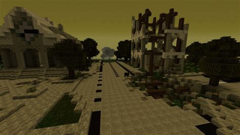 Post Apocalyptic City Minecraft Project