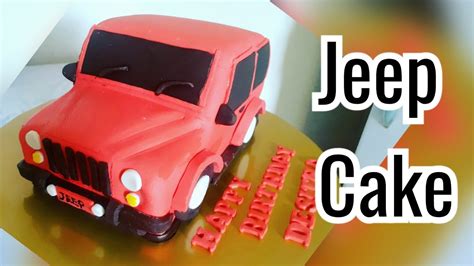 Jeep Design Birthday Cake Vehicle Theam Birthday Cake Youtube