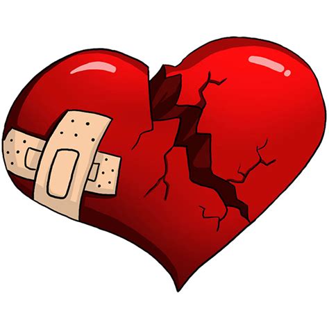 Разбитое сердце Png