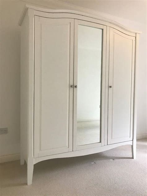 Wardrobe For Sale Large White 3 Door Homebase Wardrobe In Oxford