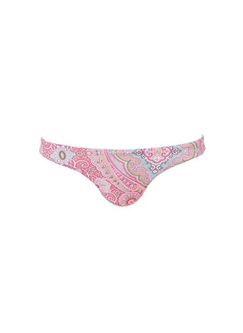 melissa odabash barbados blush paisley underwired cup bandeau bikini official website