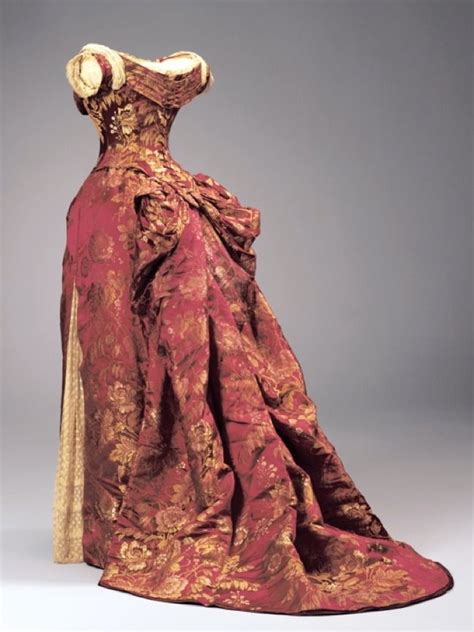 Fripperies And Fobs — Worth Evening Dress Ca 1885 From The Arizona