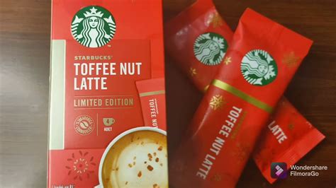 Starbucks Toffee Nut Latte Deniyoruz Short S Youtube
