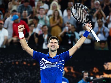 Thank you everyone that supported novak djokovic foundationподлинная учетная запись @novakfoundation. Australian Open 2019 results: Novak Djokovic strolls into ...