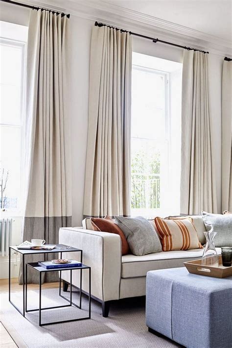 30 Modern Curtain For Your Living Room Ideas 7 Tall Curtains Plain