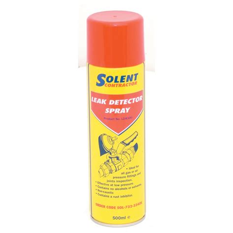 Solent Maintenance Lda500 Contract Leak Detector Spray 500ml Lda500