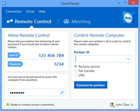 Teamviewer Remote Control Vabavara