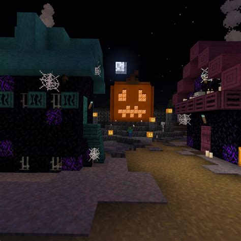 Spooky Halloween Panorama Bedrock Edition Beta Minecraft Texture Pack