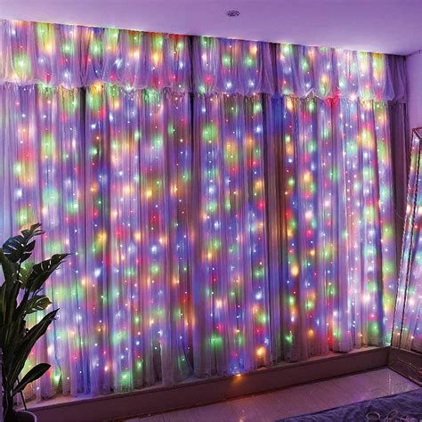 300 Led Fairy Curtain String Fairy Light Usb String Hanging Lights