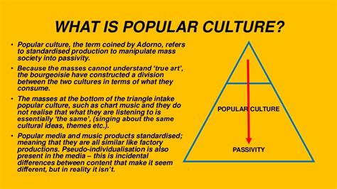 Adornos Theory Of Pop Culture