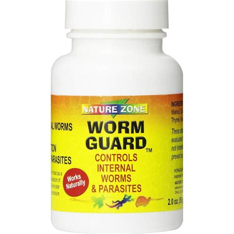 Nature Zone Worm Guard Controls Internal Worms And Parasites For