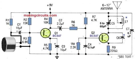 2 Small Fm Transmitter Circuits Explained