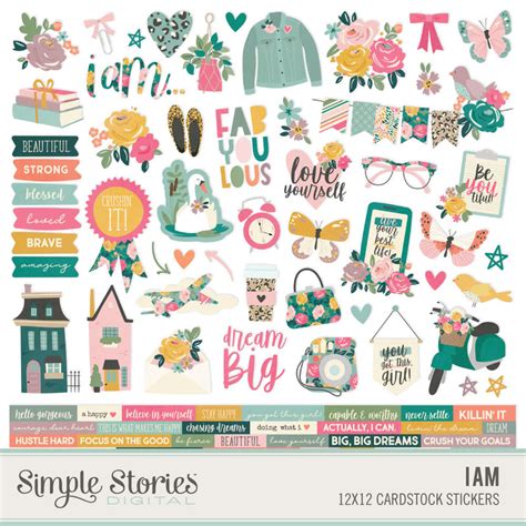 I Am Digital Collection Kit Bundle Simple Stories