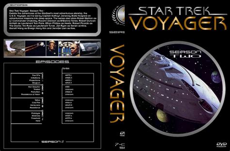 Star Trek Voyager Season 2 Part 1 Tv Dvd Custom Covers