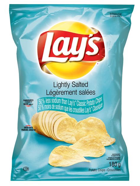 Lays Lightly Salted Potato Chips Walmart Canada