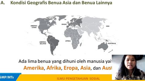 IPS : Kondisi Geografis benua Asia dan benua lainnya - kelas 9 - YouTube
