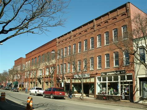 Corning Ny Spring 2010 View Of Market Street West End Photo