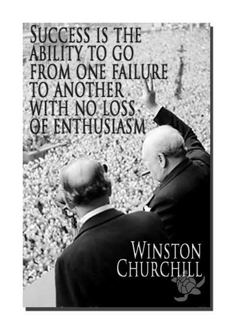 Winston Churchill Success Quote