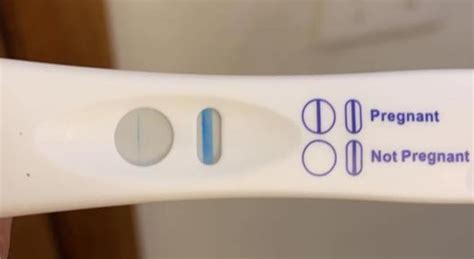 positive pregnancy test results faint line