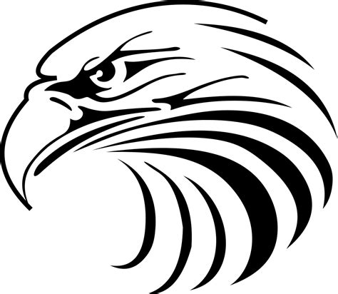 free eagle head clipart black and white download free eagle head clipart black and white png