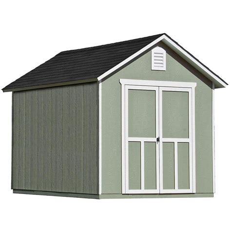 5 star review on do it yourself shed plans home depot Handy Home Products 8 ft. x 10 ft. Meridian Shed | The ...