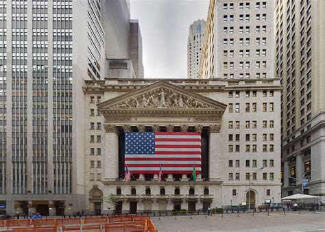 Download Wall Street New York Stock Exchange Nyse Panorama By Hwu