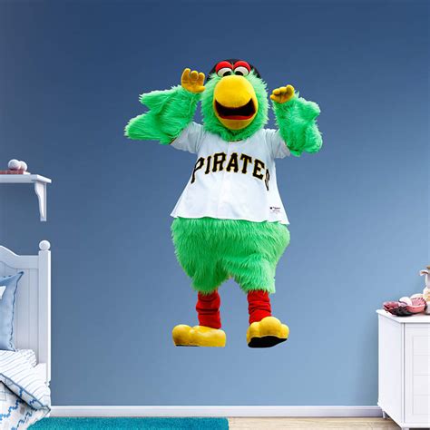 Pittsburgh pirates knockaround '47 headline pullover hood. Pittsburgh Pirates Mascot - Pirate Parrot Wall Decal | Shop Fathead® for Pittsburgh Pirates Decor