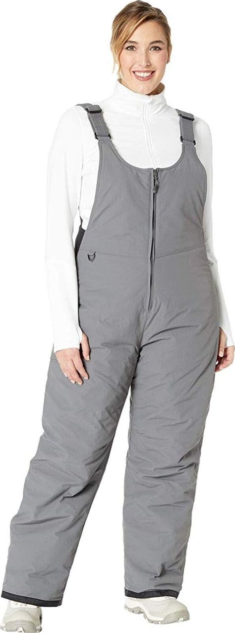 White Sierra Womens T9717wx Toboggan Iinsulate Ski Snow Bib Pant Extended Sizes Ebay