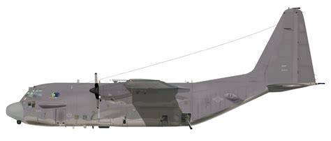 Dibujo De Un Ac 130h Pave Spectre Ii C 130 Aviones Hércules