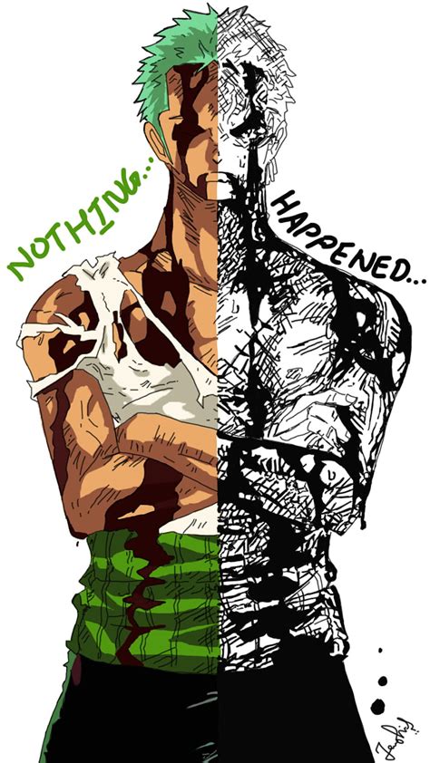 84 Zoro Wallpaper Nothing Happened Pictures Myweb