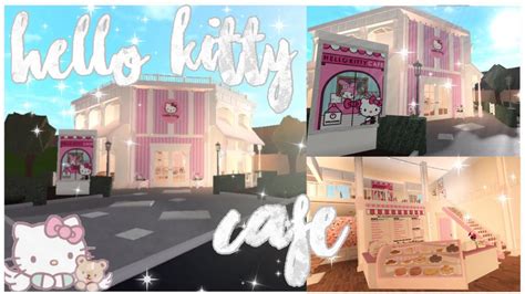 Bloxburg Hello Kitty Cafe 70k Melendezz Ib Frenchrxses Youtube