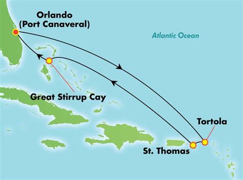 7 Day Eastern Caribbean From Orlando Port Canaveral Cruise And Excursion