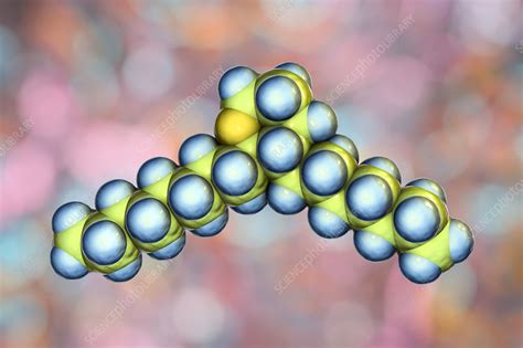 Thromboxane A2 Molecular Model Stock Image F0243144 Science