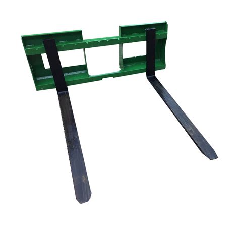 1200 Lb Capacity Hla Pallet Forks With 42 Tines In John Deere Quick