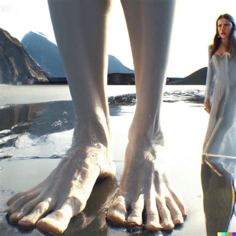 Woman On The Beach Grossed Out By Guys Huge Feet Rmegalophobia