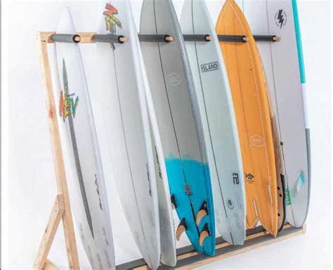 22 Diy Surfboard Racks How To Make A Surfboard Storage