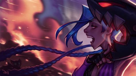 Jinx League Of Legends Jinx League Of Legends Wallpapers Hd